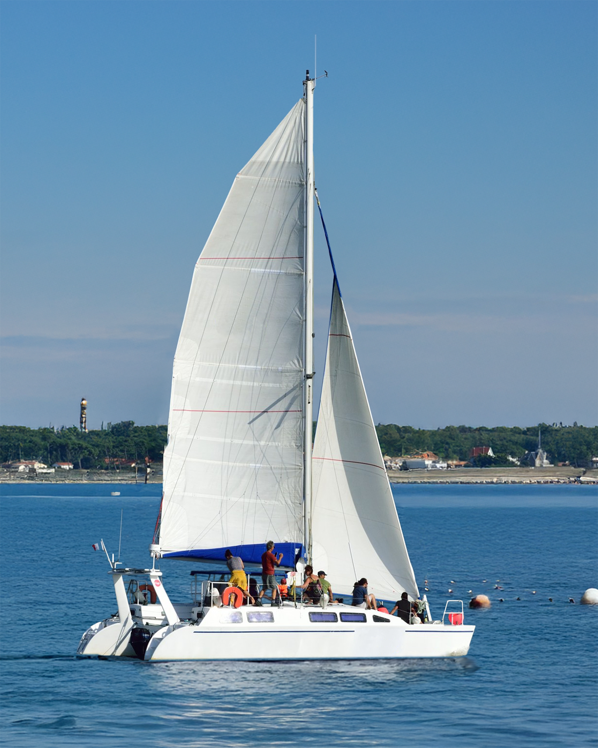 promenade en catamaran